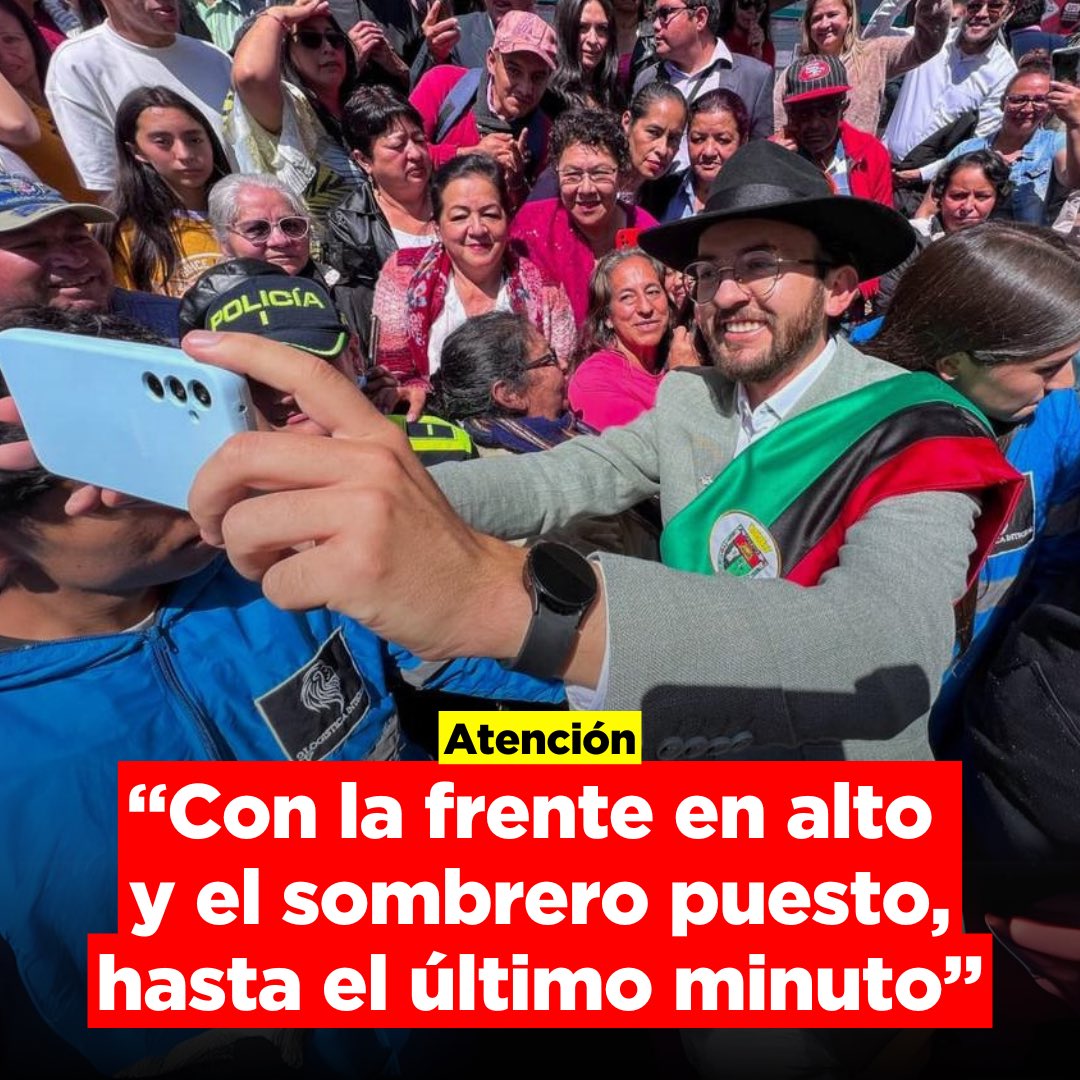 #ÚltimaHoraBoyacá || 🔴 Luego de un año de gobierno, José Luis Bohórquez deja oficialmente su cargo como alcalde de Duitama tras la notificación del Consejo de Estado a la Gobernación de Boyacá, que procederá con la designación de un alcalde encargado ⬇️