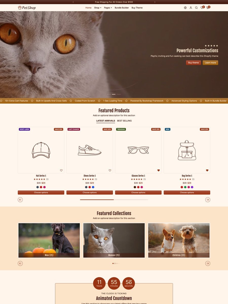 kondasoftdev's tweet image. KS PetShop ⸺ Playful, inviting, and fun-seeking can best describe this Premium Shopify Theme

Learn more
kondasoft.com/collections/sh…

View demo
ks-petshop.myshopify.com

#shopify #shopifytheme #shopifystore