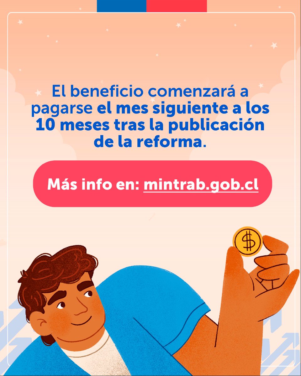 ¡Buenas noticias para las y los jubilados! 
La nueva reforma previsional trae consigo el Beneficio por Año Cotizado, un apoyo extra para incrementar las pensiones. 
Revisa más información en 👉previsionsocial.gob.cl/pensiones-para…

#Valdiviacl