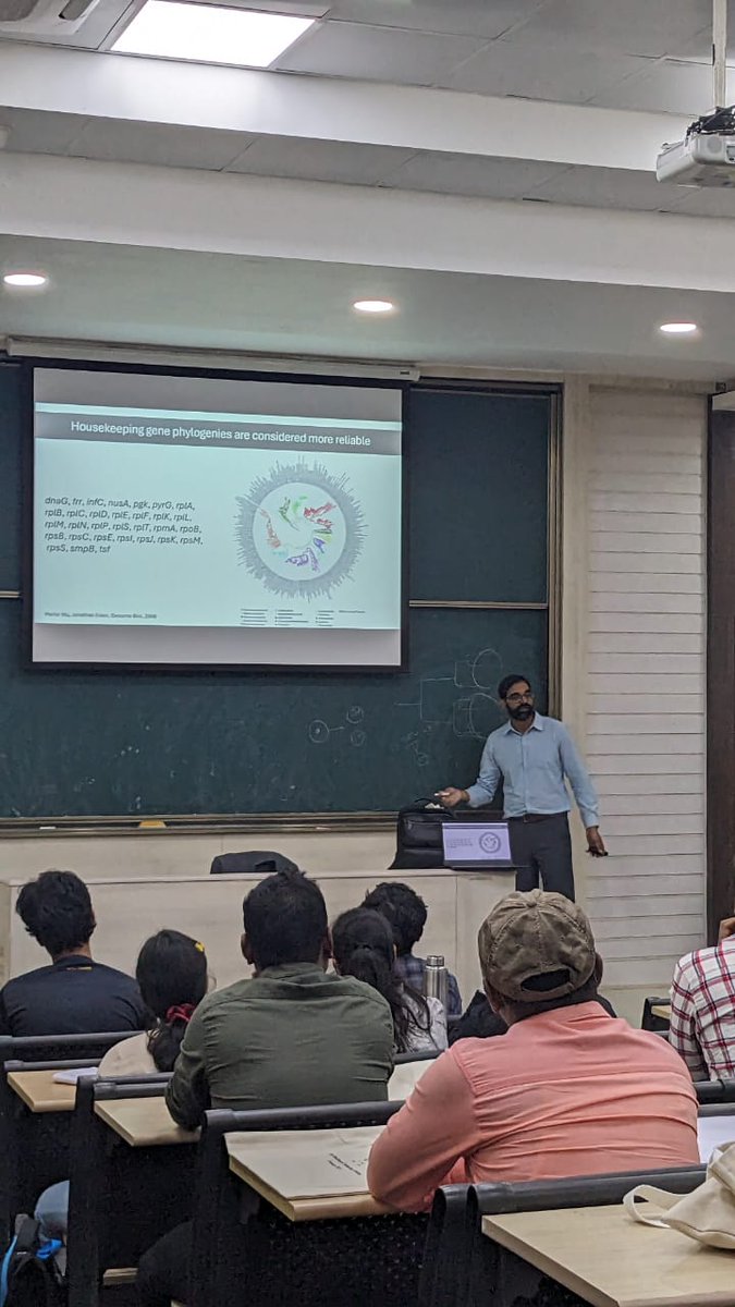 Microbial Evolution Lab, Dept. of ChE, IIT Bombay (@microbialevol) on Twitter photo First day of our school on evolution <a href="/iitbombay/">IIT Bombay</a> ! @supreetsaini13 & <a href="/sharmaG30/">Gaurav Sharma, Ph.D.</a> discussing fundamentals of evolution, and phylogenetics.
See tomorrow's schedule at sites.google.com/view/esmlab/ev…
All interested are welcome to attend! First day of our school on evolution <a href="/iitbombay/">IIT Bombay</a> ! @supreetsaini13 & <a href="/sharmaG30/">Gaurav Sharma, Ph.D.</a> discussing fundamentals of evolution, and phylogenetics.
See tomorrow's schedule at sites.google.com/view/esmlab/ev…
All interested are welcome to attend!