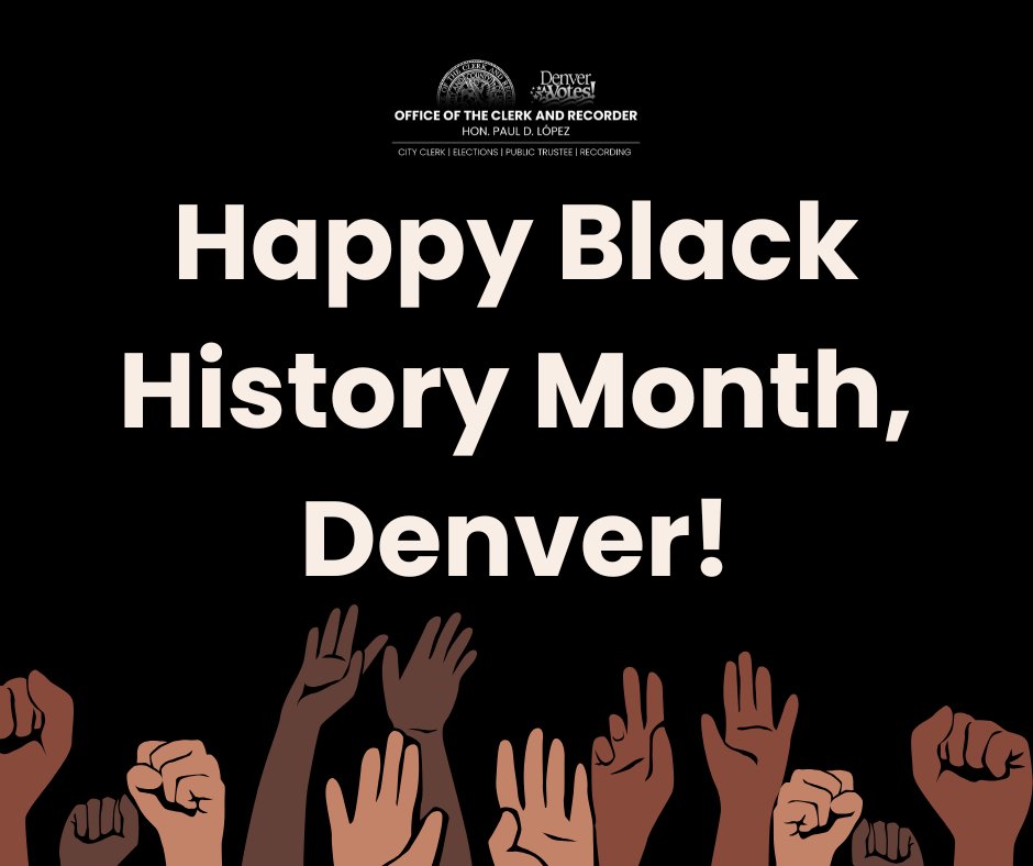 Every February, we are honored to take a moment to recognize the valuable contributions, resilience, leadership and impact of Black leaders, activists, and trailblazers who've contributed to building a better, stronger and more diverse Denver. #DenverBHM