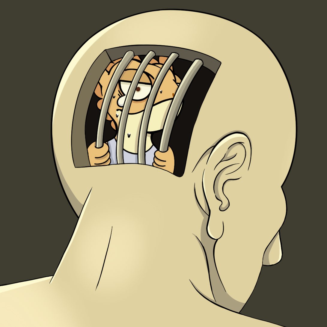 Don't worry, you're just stuck in a position😶