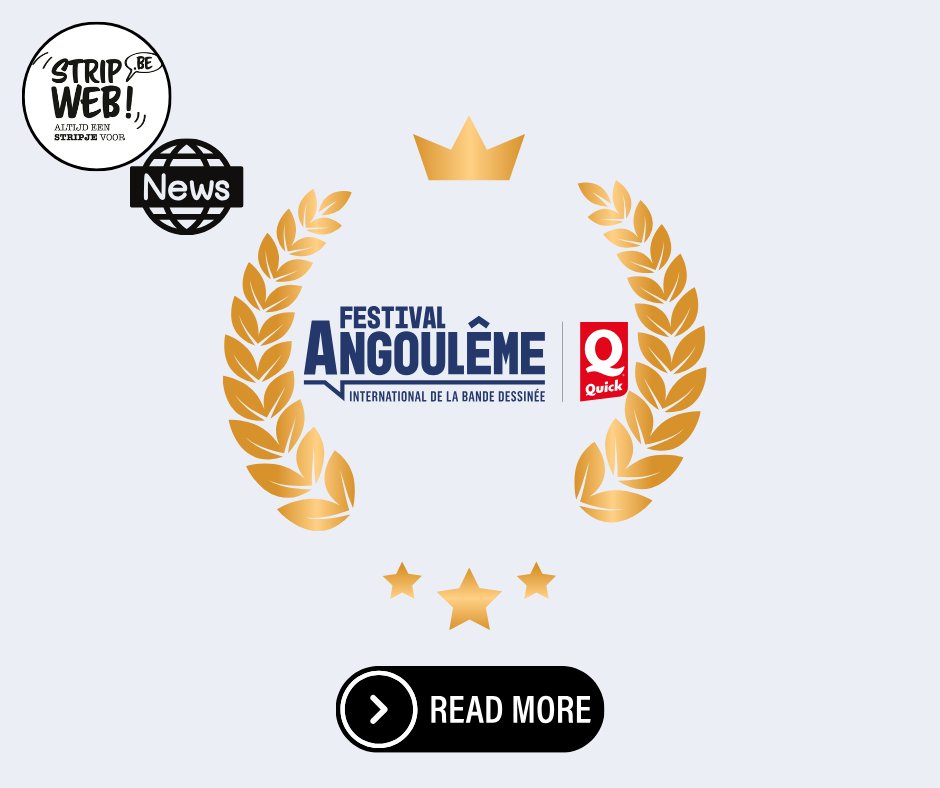 De winnaars van Angoulême 2025 zijn bekend! 🎉 Fauve d'Or: Deux filles nues van Luz – een meeslepend verhaal over kunst &amp; vrijheid. 📚 Binnenkort te verwachten: Revoir Comanche (Q2 2025) en meer! Ontdek alles in onze nieuwsblog 👇 📖tinyurl.com/stripweb-angou… #Angouleme2025
