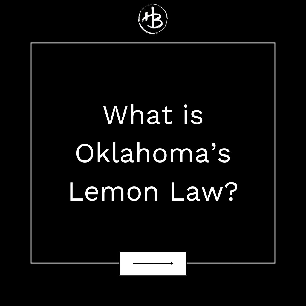 hblawpartners's tweet photo. Lemon Laws exist to make sure you aren’t putting your hard-earned money into a vehicle that ultimately never had a chance to safely get the job done. https://t.co/vvztLWlJUg #LemonLaws #ConsumerLitigation #CommercialLitigation #Oklahoma https://t.co/P1cW2tsD39