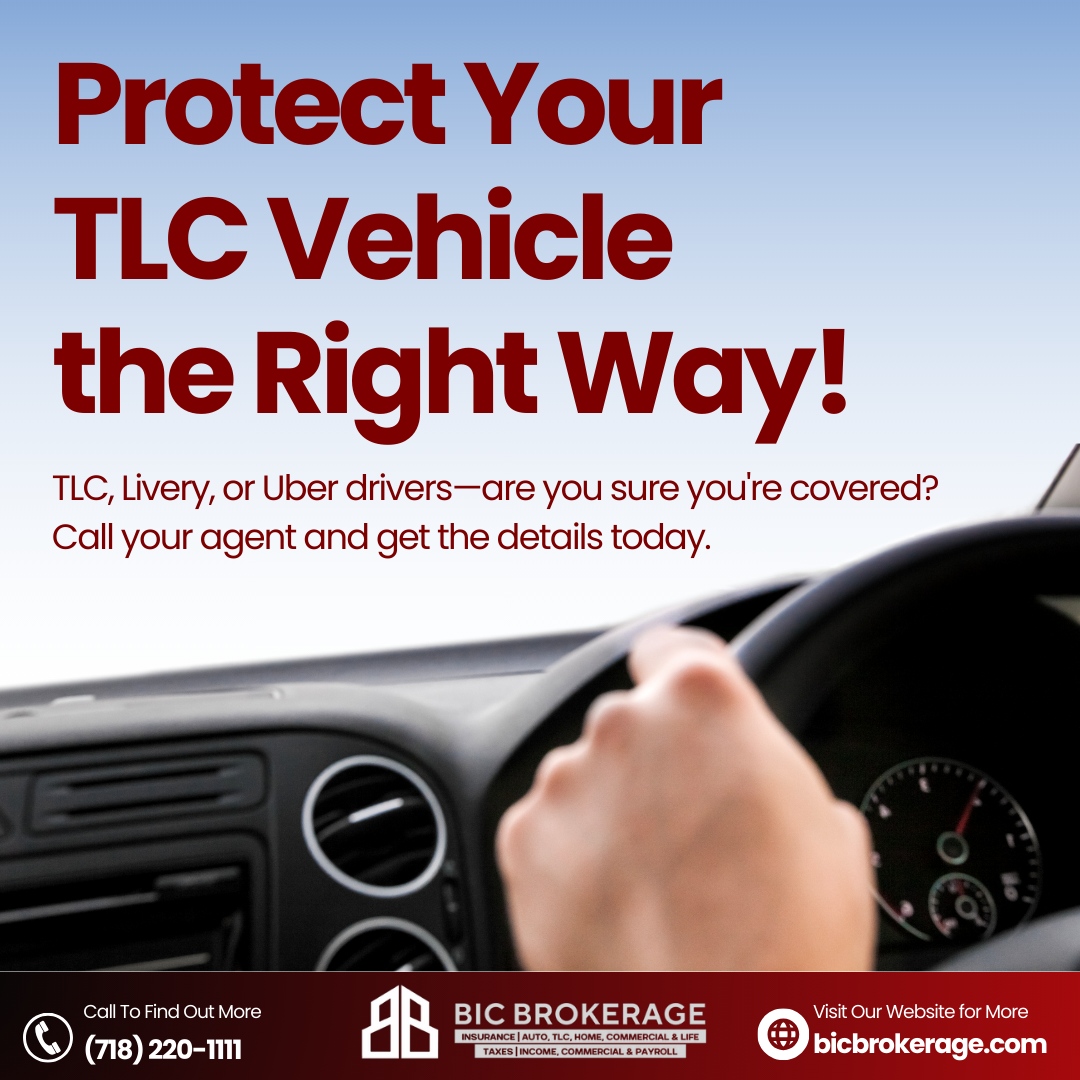 bicbrokerage's tweet photo. TLC, Livery, and Uber drivers—are you confident your insurance covers everything? Get peace of mind knowing you're protected with the right policy. Reach out to an agent now and get the coverage you deserve. 🚙💡

Learn more at https://t.co/ovSqR6854C or call (718) 220-1111 to... https://t.co/q5b9oTEMES