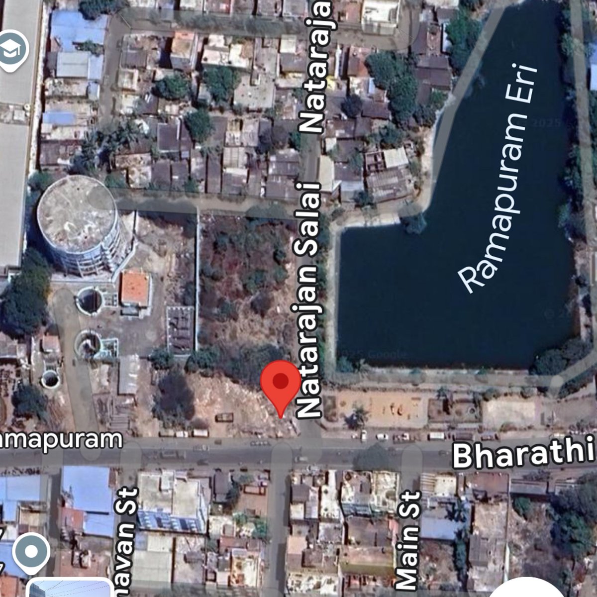 <a href="/chennaicorp/">Greater Chennai Corporation</a> Stop the illegal construction on Survey No.239, a waterbody (eri). Despite court orders to remove encroachments, new construction is underway. How is this allowed? Protect Ramapuram Eri (Bharathi/Natarajan Salai) now! Z11,Dn155 <a href="/kgbias/">Kumaragurubaran (KGB)</a> <a href="/rdc_south/">Regional Deputy Commissioner (South), GCC</a> <a href="/MawsTamilNadu/">Municipal Department Government of Tamil Nadu</a> (1/2)