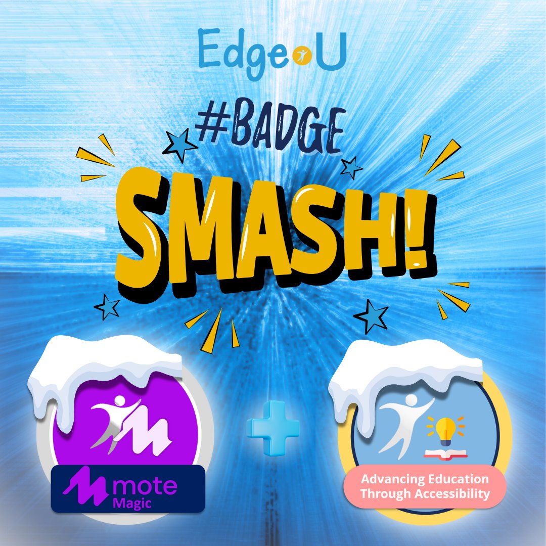 Edge•U Badges tweet media