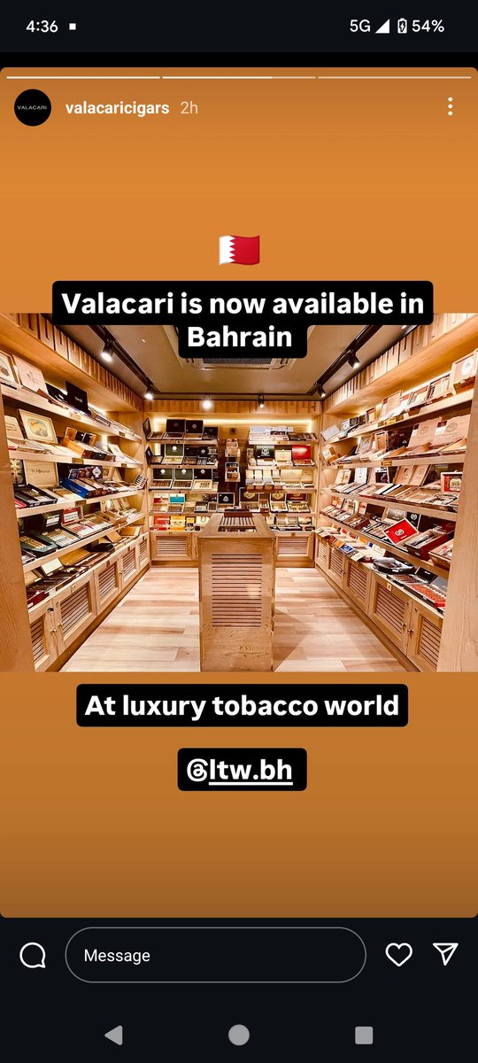 Valacari Cigars have arrived to the Middle East! 
.
.
#bahrain #gcc #ksa #SaudiArabia #UAE #Dubai #cigars