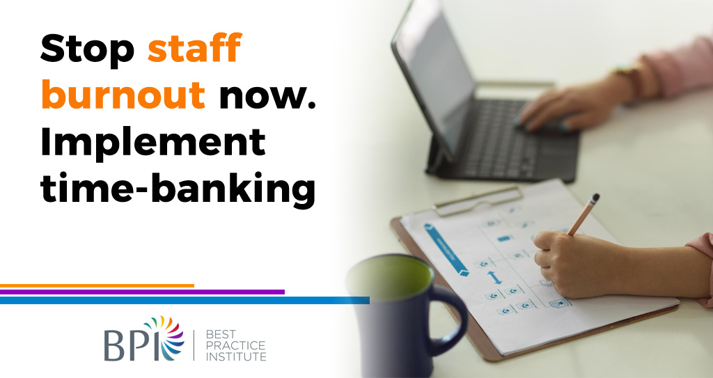 Stop staff burnout now. Implement time-banking: Every hour spent on admin tasks converts into burnout prevention time (days off, AI scribes, shift flexibility). Your physicians will thank you.

bit.ly/3CDCR2L