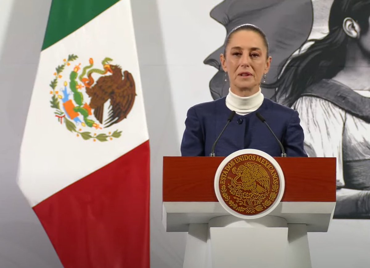 UNIVERSITAM's tweet photo. Estados Unidos y #México acuerdan pausa en aranceles: #Trump y #Sheinbaum buscan fortalecer la relación bilateral

https://t.co/oEia8rPIjq

#Noticiero #Noticias #Nacionales #Internacionales #ultimasnoticias #UltimoMomento #ÚLTIMAHORA https://t.co/49EnqEO43r