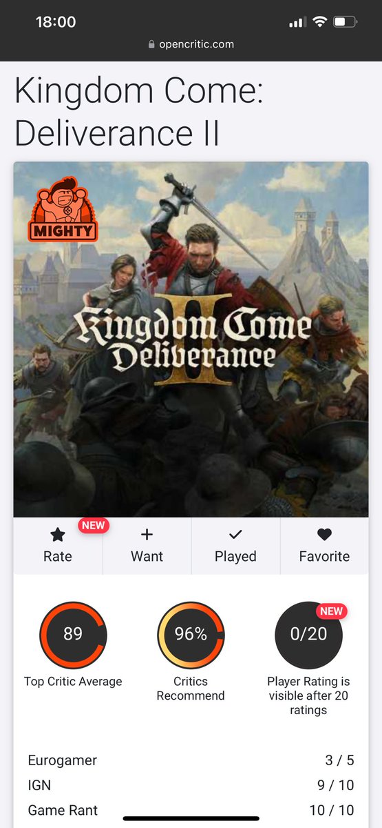 Lindstroem_K's tweet image. Very strong intial critic score for #KCDC