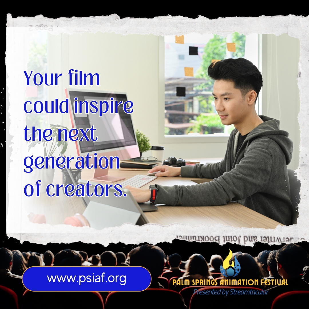 Your film has the power to inspire future creators. Share your vision at PSIAF and ignite the next wave of storytellers. 

Who knows, your work might be the spark that drives the next generation!