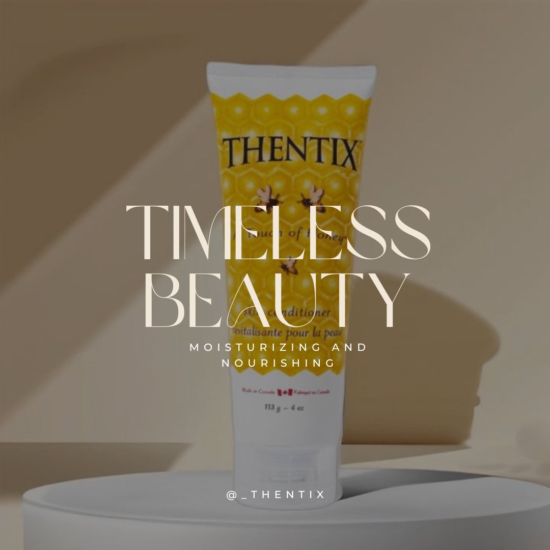 thentixskin's tweet photo. Keep your skin soft and nourished this winter with Thentix Skin Conditioner.

Made with honey, aloe, and ginseng for smooth, glowing skin. 🌿✨

Say goodbye to dryness and hello to healthy skin! 💛

 #naturalingredients #glowingskin #thentix #saygoodbye https://t.co/L5PLpQtesG