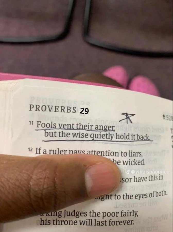 Proverbs 29:11