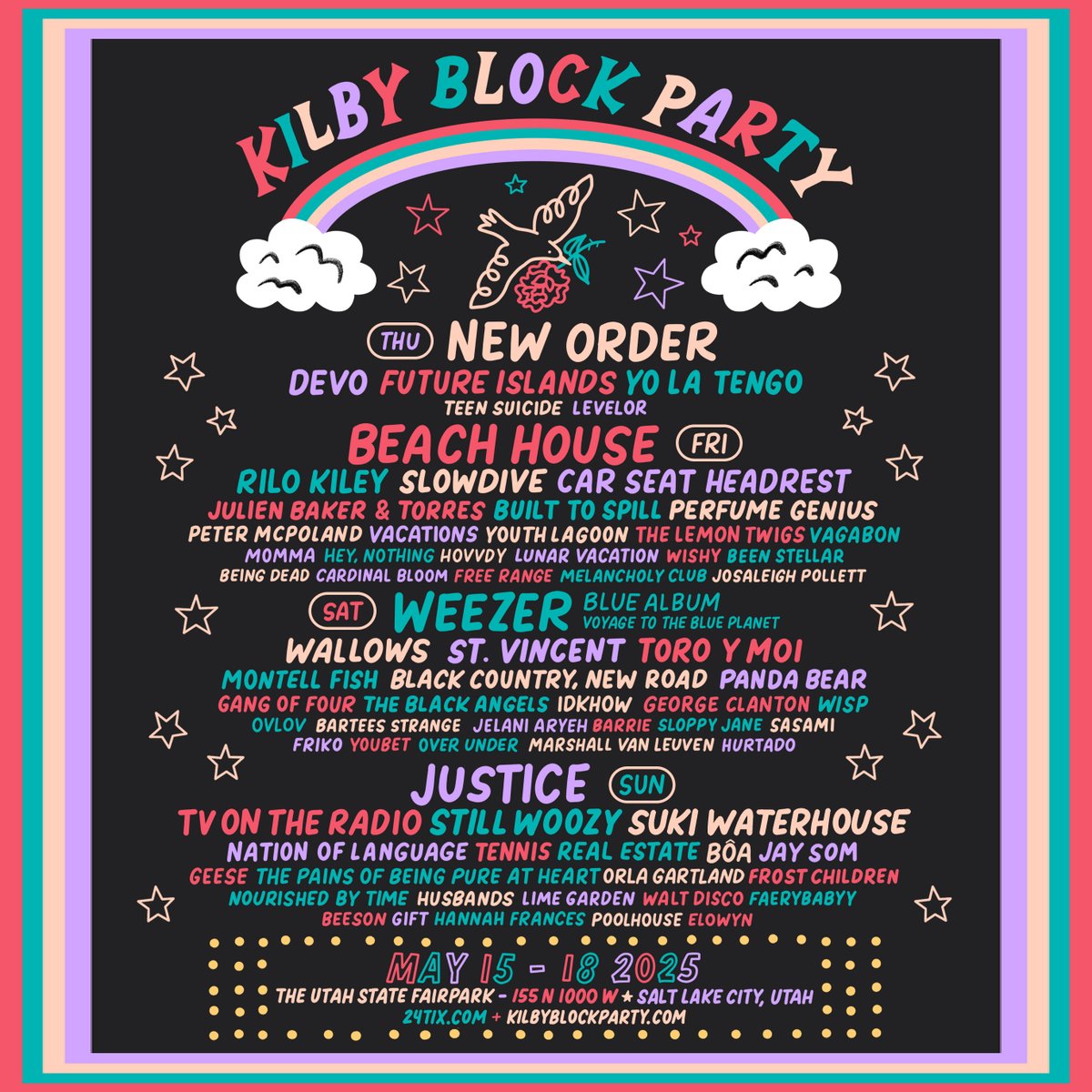The rumors are true... we'll be at <a href="/kilbyblockparty/">Kilby Block Party</a> 2025! Tickets are on sale now: kilbyblockparty.com