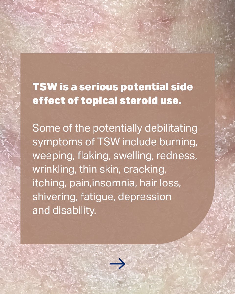 nationaleczema's tweet photo. Read our article about what the eczema community needs to know about topical steroid withdrawal (TSW): https://t.co/dFt9jmXMtx
💙 
Visit @ITSANnonprofit  for more information and support.

#SkinHealth #EczemaWarrior #EczemaWarriors #TSWCommunity #TSWAwareness  #TSWWarrior https://t.co/DWnnWArger