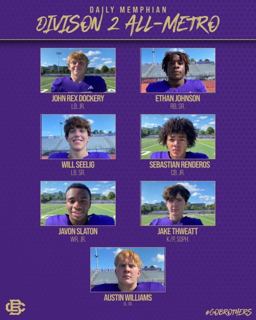 JavonSlaton's tweet photo. Had Football Banquet yesterday and was Blessed to receive the following awards Division 2 All-Metro, DII-AAA West All Region Team and Record Breaker for Christian Brothers Football. Thanks to all who help me accomplish this. https://t.co/5MIFfjyHCB