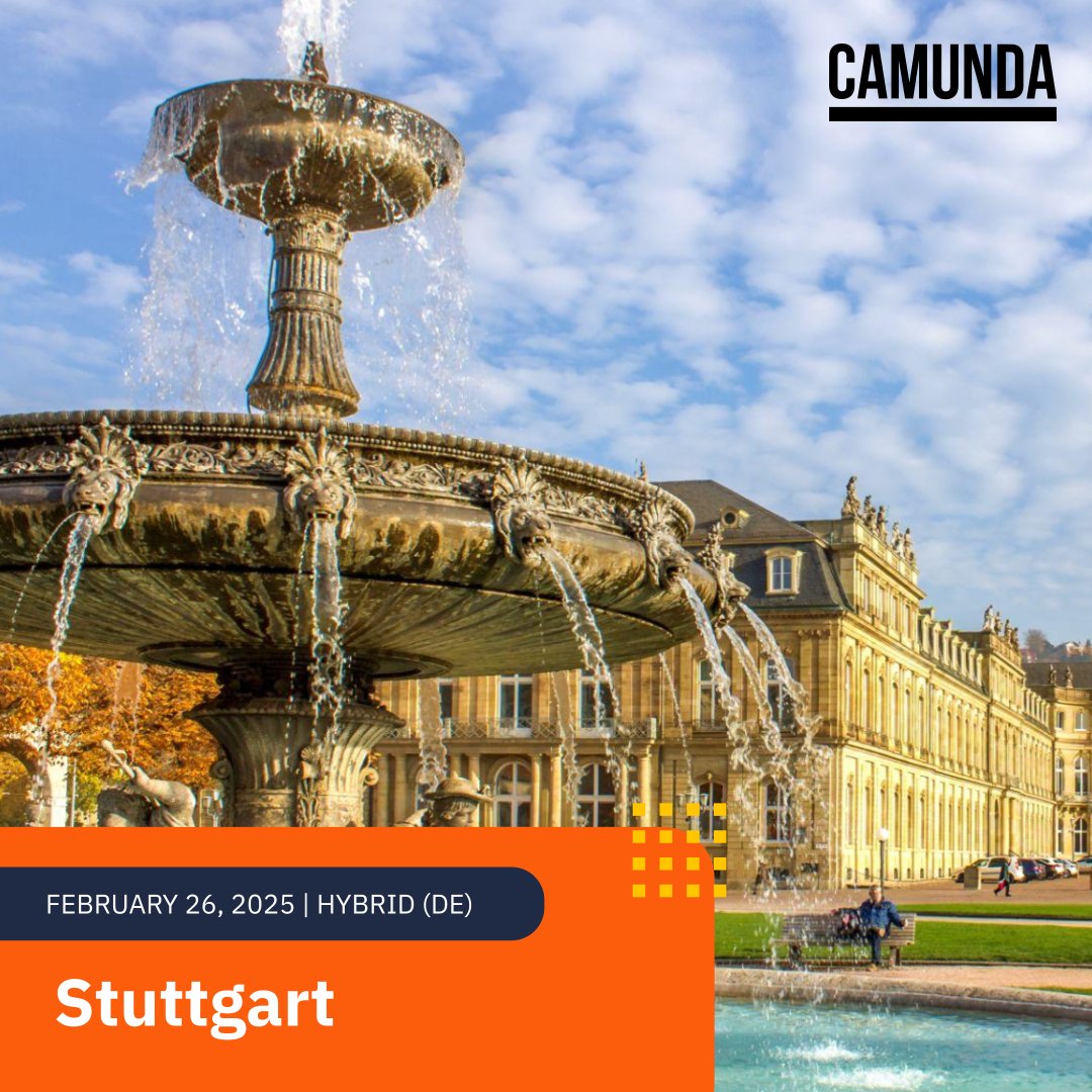 Sweeten the shortest month of the year by joining a community meet-up! 

• Feb 10: Camunda Chapter: Hannover 🇩🇪 [hybrid] (DE) bit.ly/4h705xl
• Feb 26: Camunda Chapter: Stuttgart 🇩🇪 [hybrid] (DE) bit.ly/4hrkgWy