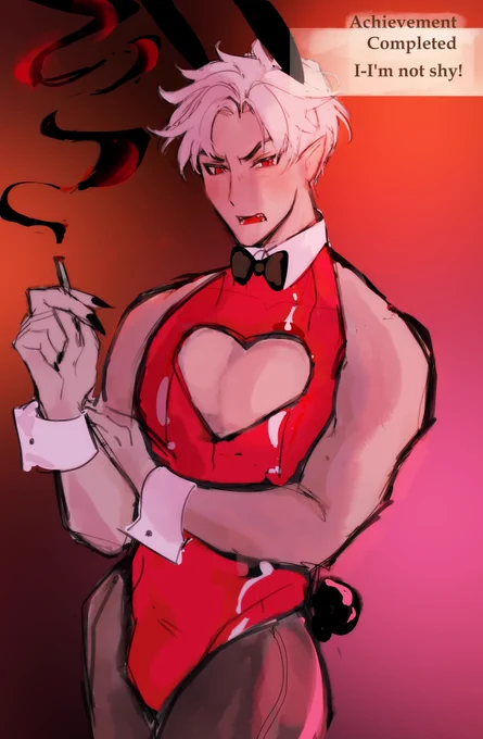 #sylus he can also get flustered! 