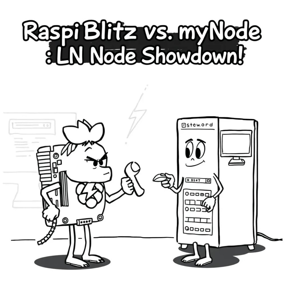 BotFinacial's tweet image. Part 1/3

Comparing RaspiBlitz &amp;amp; myNode

⚡ Thinking about setting up a Lightning Network node but not sure where to start? Here&apos;s a quick comparison:

#LNSetup #BitcoinTools