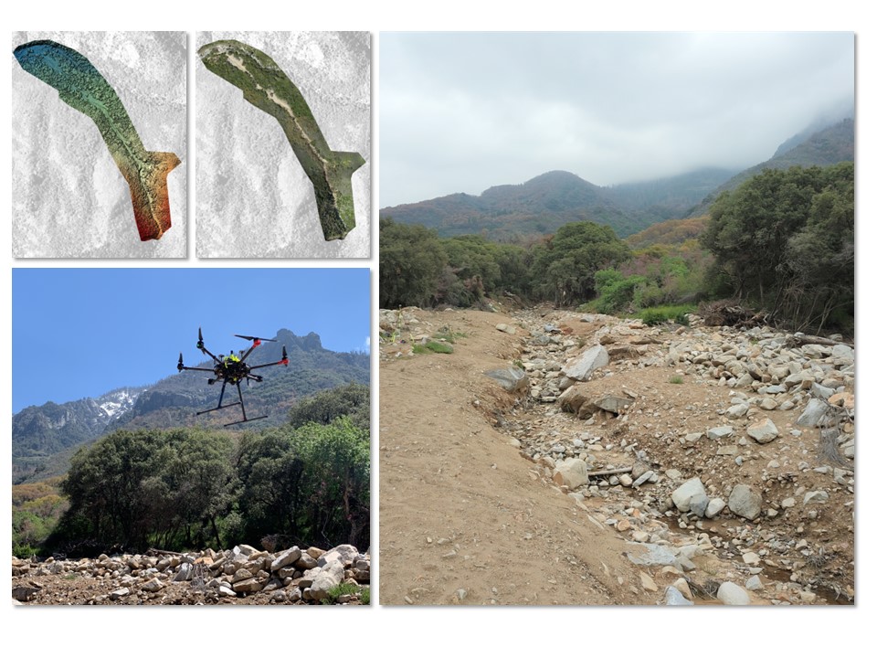 USGS_UAS's tweet image. New USGS data release by the Pacific Coastal and Marine Science Center (@USGSCoastChange):
Aerial imagery and structure-from-motion derived data products from a #UAS survey of the debris flow at South Fork Campground, Sequoia National Park, California.
usgs.gov/data/aerial-im…