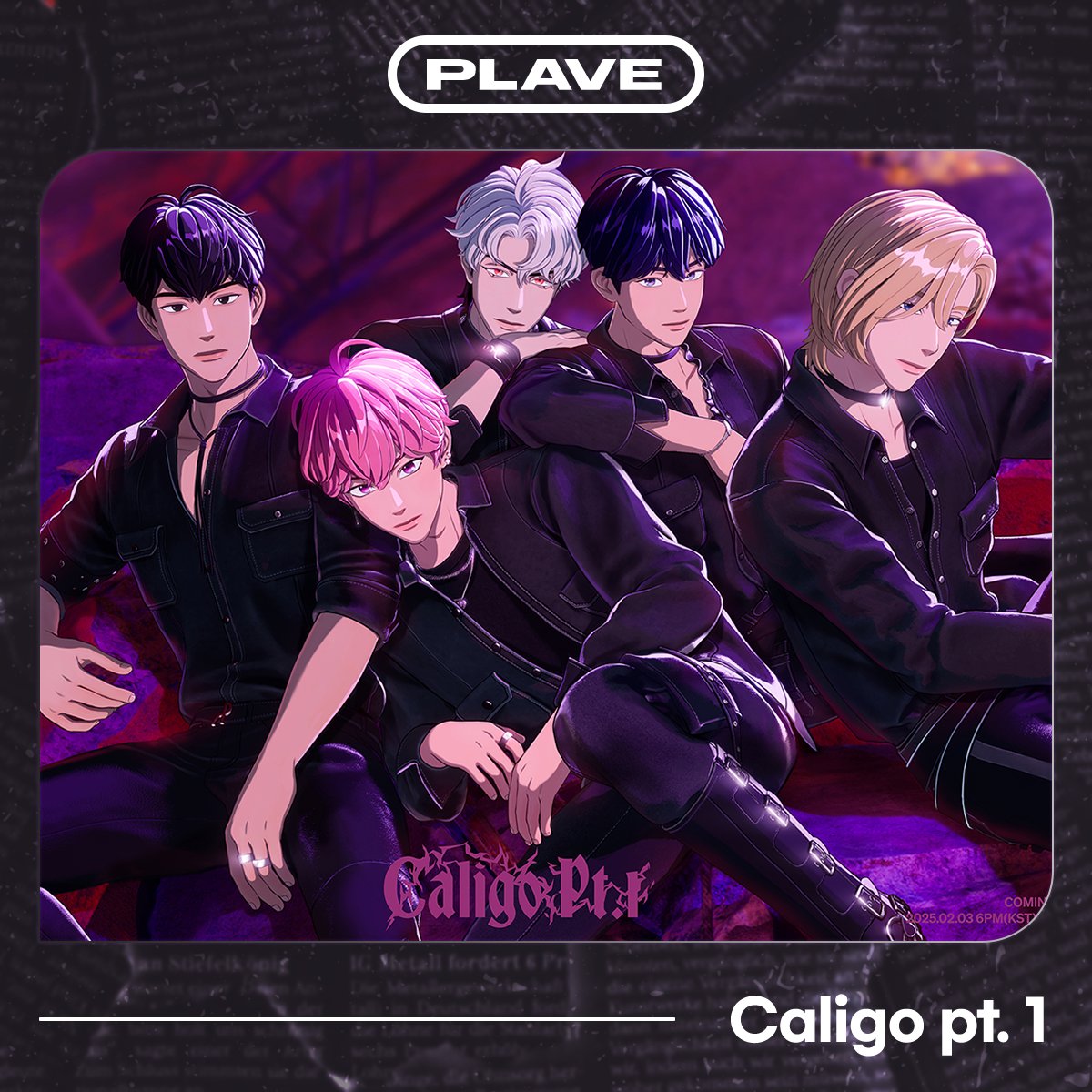 Plave_Stream's tweet photo. PLAVE - Caligo Pt.1 글로벌 음원 스트리밍 재생목록
 ( Update. 25-02-04 )

스포티파이
https://t.co/YkIZ3hJViG

애플뮤직
https://t.co/BPLEbI6Ihm

유튜브뮤직
https://t.co/chFZKIyMd7

#PLAVE #플레이브 #プレイブ #예준 #Yejun #イェジュン #노아 #Noah #ノア #밤비 #Bamby #バンビ #은호 #Eunho #ウノ #하민 #Hamin #ハミン #PLAVE_3rd_Mini_Album #Caligo_Pt1 #Dash