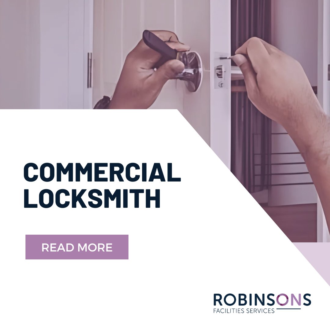 Robinsons_FS's tweet photo. Your business security is too important to leave to chance.

Whether it's upgrading your access control or handling emergency lock repairs, we've got you covered.

https://t.co/cmb6DTq3wR
#commerciallocksmith  #robinsonsfs https://t.co/4rD1LirQxe