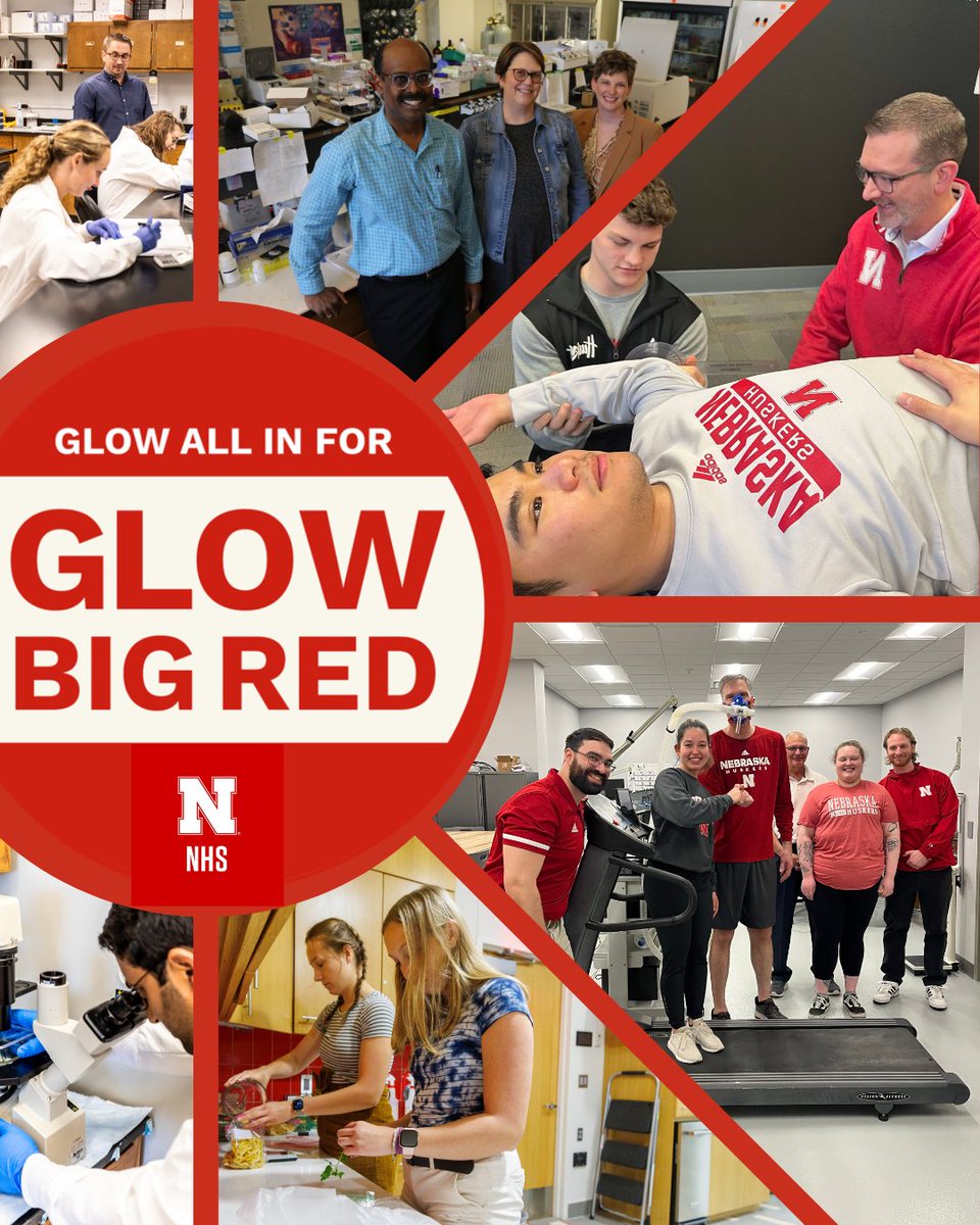 UNL Department of Nutrition and Health Sciences (@nhsunl) on Twitter photo #GlowBigRed is right around the corner, Feb 12th & 13th from noon to noon! Invest in this & future generations of Husker students during this 24-hour event to help unlock thousands of bonus funds for @unlincoln colleges and organizations. #GlowBigRed is right around the corner, Feb 12th & 13th from noon to noon! Invest in this & future generations of Husker students during this 24-hour event to help unlock thousands of bonus funds for @unlincoln colleges and organizations.
