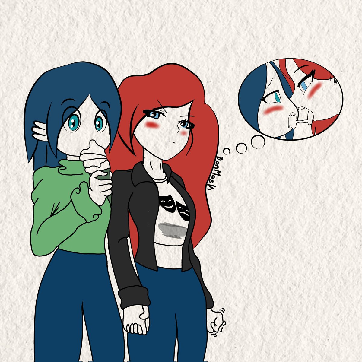 DonMask11702's tweet photo. Ahora sí me pasé de V*rga😅, cuánto tiempo me fuí? Me extrañaro? No? Bueno 😜 empezamos fuerte el regreso 
#TeenageKraken #chelby #chelseaxruby #rubyxchelsea #krakensysirenas #rubygillman https://t.co/89621ZAzkM