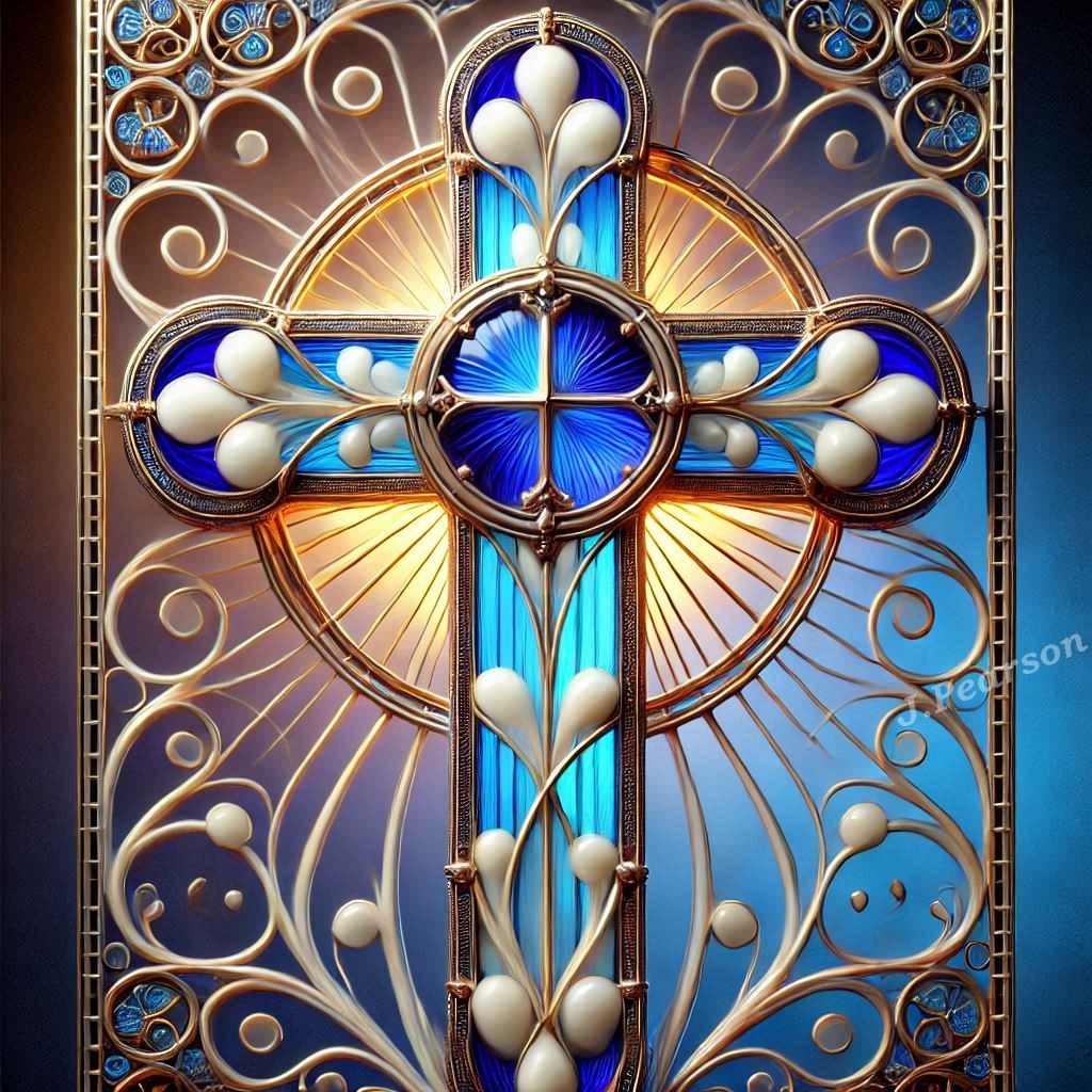 JillyKins777's tweet photo. https://t.co/tDbzFImye8
Stained Glass Christian Cross Art
#Art #Jeus #Airt #aiartcommunity https://t.co/KkWqX9GWjd