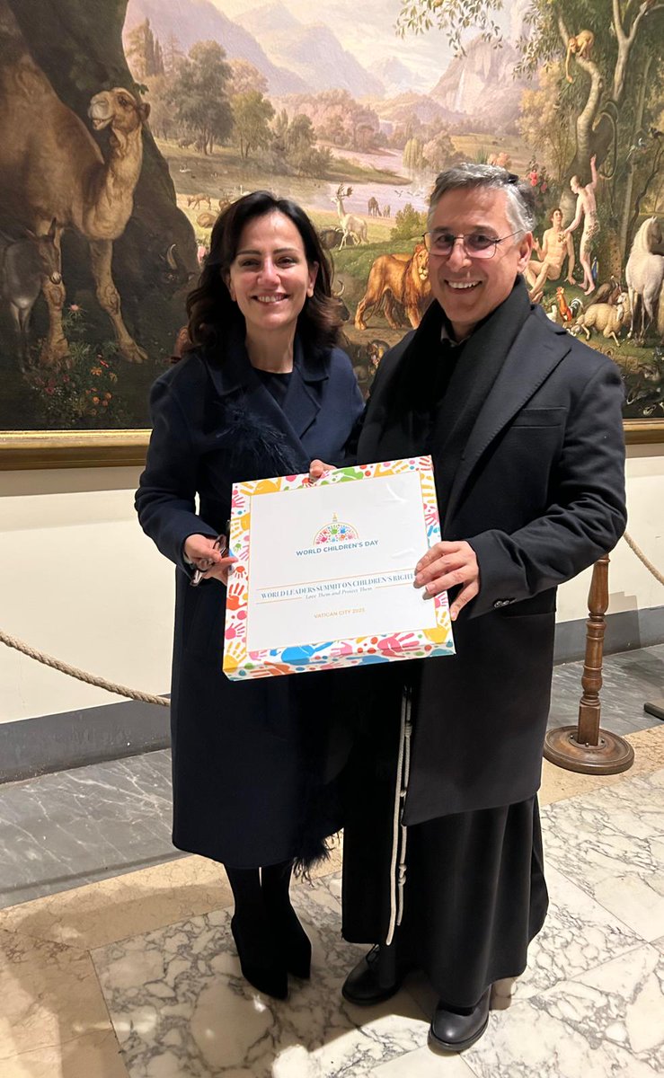 Ho partecipato al #SummitInternazionaleDeiDirittiDeiBambini, promosso da #PapaFrancesco, per ribadire l’importanza di un’educazione di qualità e politiche concrete a sostegno dei più piccoli. Investire in #STEM e nel benessere dei bambini significa costruire un futuro equo.