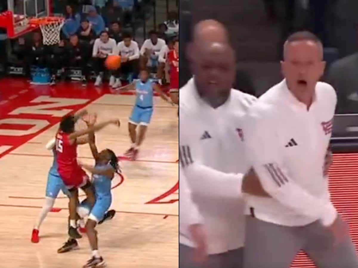 barstoolsports's tweet photo. Leader: Texas Tech's AD Immediately Called The Big 12 Commissioner To Make Sure A Ref Is Held 'Accountable' For The Most Absurd Ejection In College Hoops https://t.co/YmaJ5GNv51 https://t.co/FPawK4YR1y