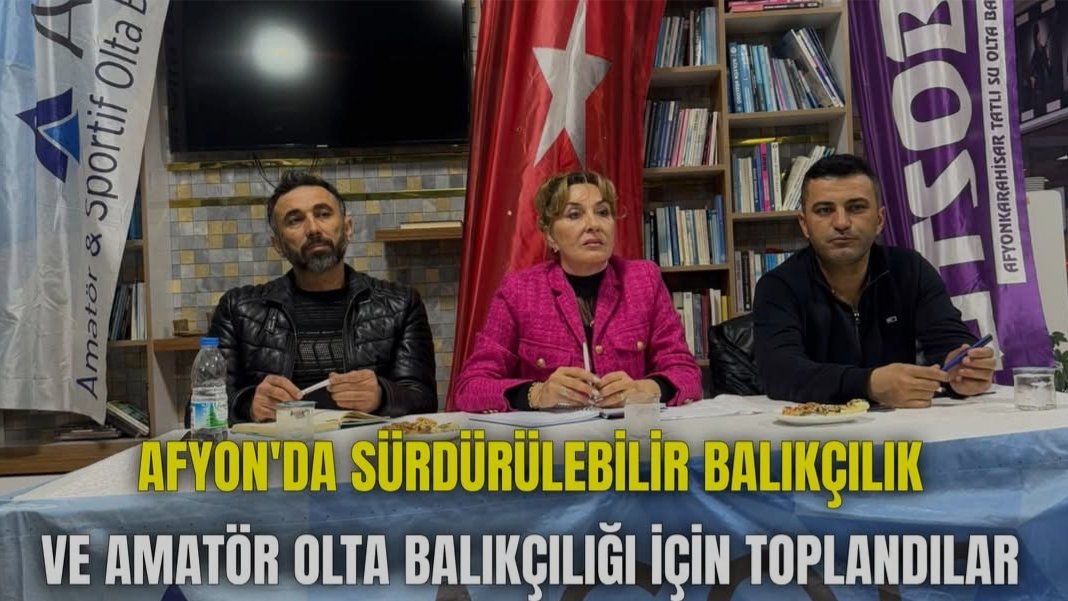 AFYON'DA SÜRDÜRÜLEBİLİR BALIKÇILIK VE AMATÖR OLTA BALIKÇILIĞI İÇİN TOPLANDILAR afyongazete.com.tr/afyon-da-surdu…

@afyongzt 
#asof #atsobder #sürdürülebilirlik