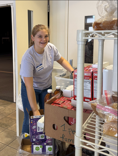 Our NJHS girls showed what it means to be Ready to Lead &amp; Ready to Learn at the Millbrook Food Pantry! 💙🦉 Leadership is action, and these young women are making an impact. Herstory Starts Here! ✨ #WYWLA #NJHS #OwlsGiveBack