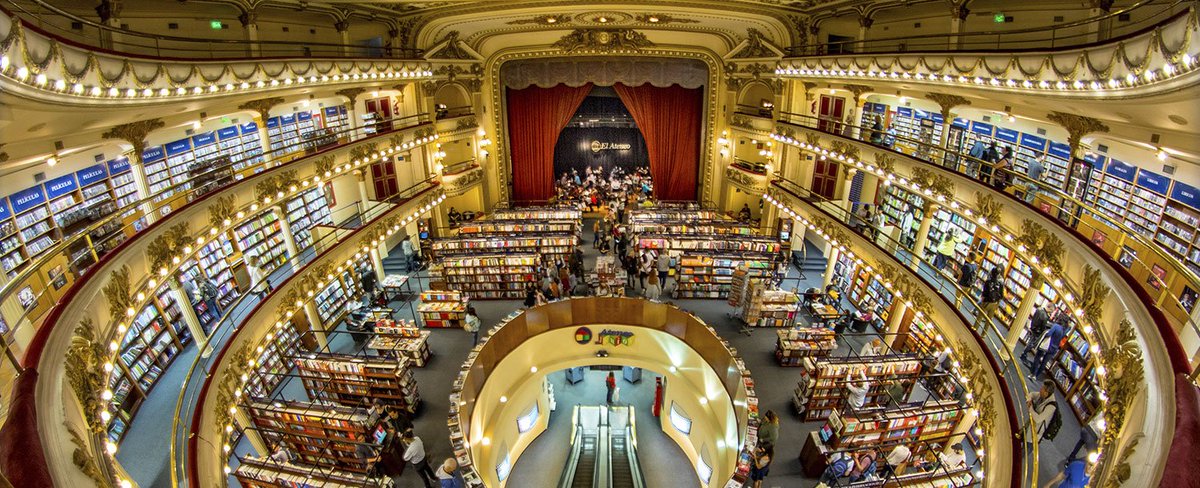Buenos Aires is a literary city, the city of Borges, dotted with bookstores. The best is El Ataneo G...