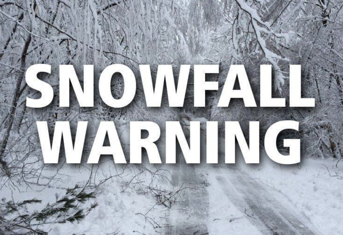 SNOWFALL WARNING IN EFFECT!
A long period of snowfall with total amounts of 10 to 20 cm is expected.  Today and then late tonight to Tuesday night.
Where: East Vancouver Island, Southern Gulf Islands, Malahat Highway, Greater Victoria.