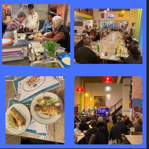 @GooischverbandRatatouille  heerlijk was de eerste van 2025 -  3e vrijdag Januari - fijn team Vrijwilligerscentrale Hilversum  !!  Dank Welkom gasten op vrijdag 21 Februari : graag wel *aanmelden* -  #samenisleuker #gooischverband   🍽️☕️🥗