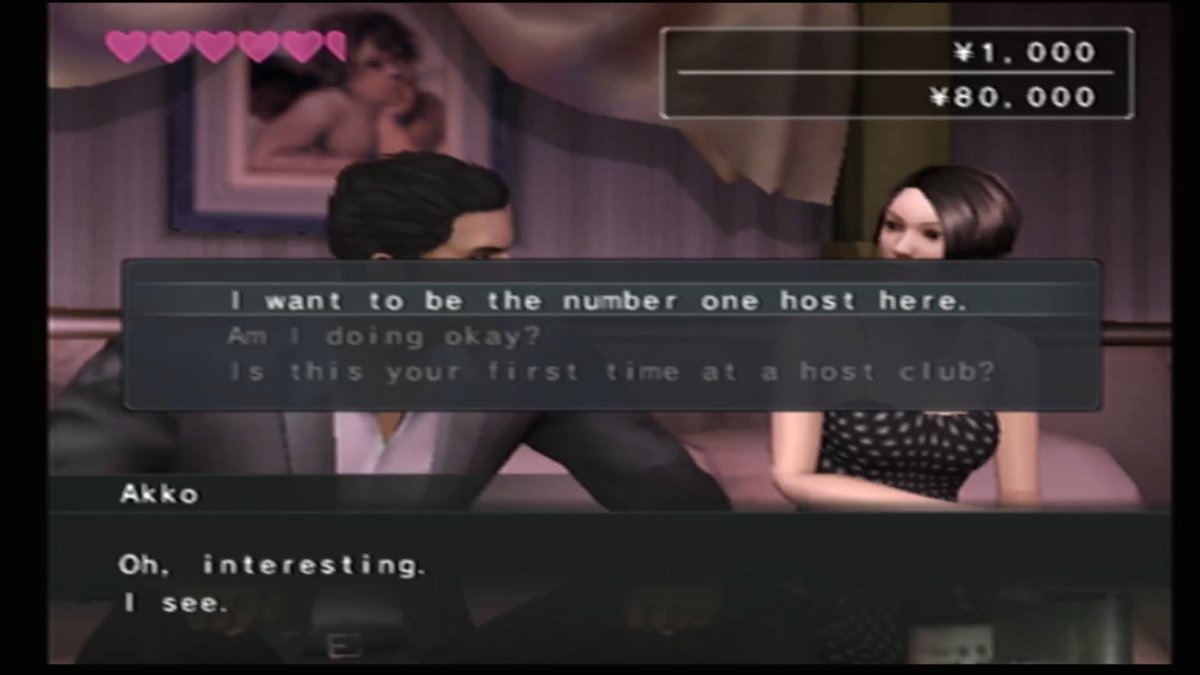 OmiLionheart's tweet photo. An alt thumbnail for Yakuza 2 Part 16. Kiryu tries to win over Akko at Host Club Adam. #Yakuza2 #Yakuza #LikeADragon #Playstation2 #PS2 #Sega #Kiryu #KazumaKiryu #Kamurocho #SideMissions #Youtube #Gaming #YoutubeGaming #Retro #RetroGames #RetroGaming #VideoGames #Classic https://t.co/todB73YQe0