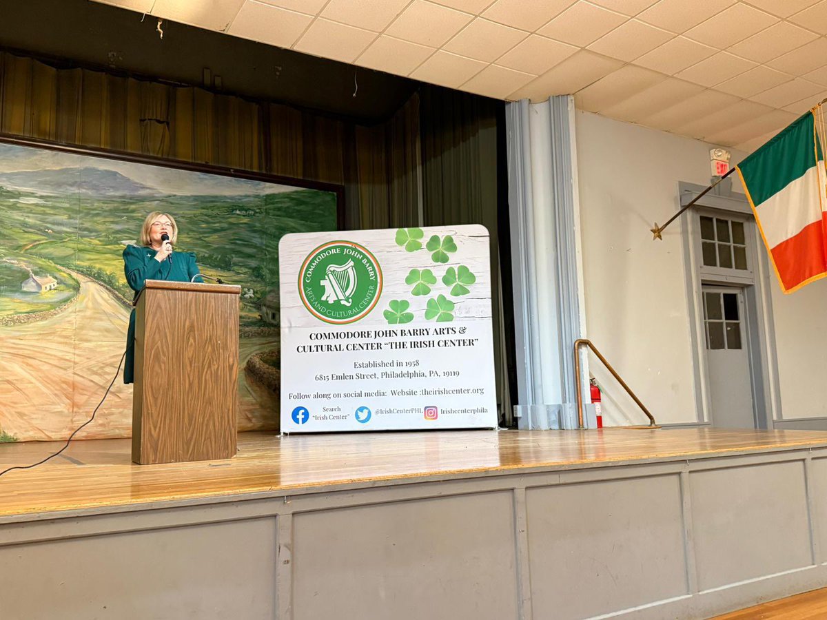 IrelandinNY's tweet photo. Consul General Helena Nolan was delighted to join our friends in PA for the 2nd annual #BrigidsDay Tea in Philadelphia, hosted by @IABCNPhilla &amp; other community groups. It was great to meet with the incredible women behind Philadelphia’s vibrant Irish &amp; Irish-American community. https://t.co/lIIlu2YsHE
