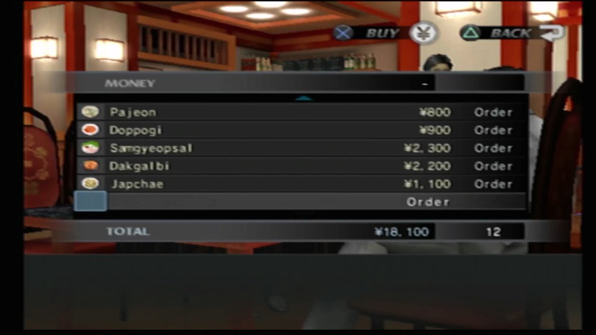 OmiLionheart's tweet photo. A 2nd alt thumbnail for Yakuza 2 Part 16. Kiryu is on a date and can order the whole menu! #Yakuza2 #Yakuza #LikeADragon #Playstation2 #PS2 #Sega #Kiryu #KazumaKiryu #Kamurocho #SideMissions #Youtube #Gaming #YoutubeGaming #Retro #RetroGames #RetroGaming #VideoGames #Classic https://t.co/y9pgaR5fYS