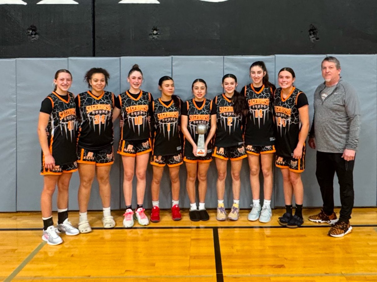 Congratulations to our 8th Grade
Sagebrush Hoopers for their Feb. Fast Break Championship! Bringing home the Hardware 2 weekends in a row!
GREAT JOB LADIES!🏀💪🏻