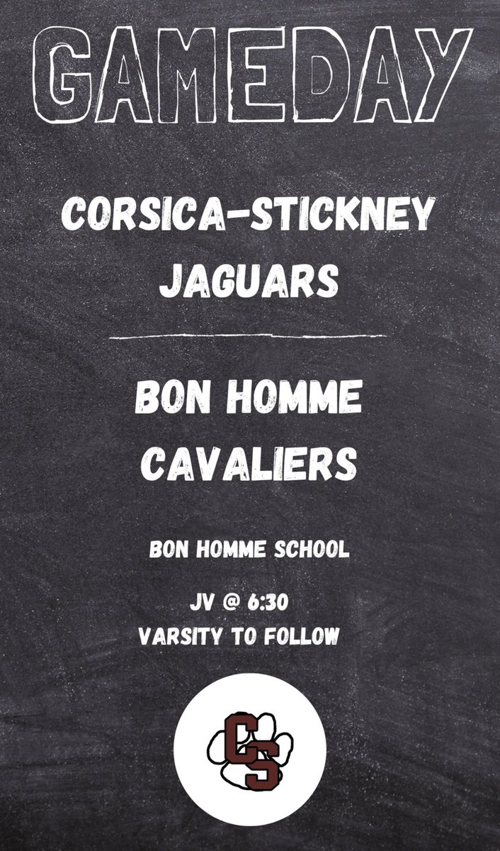 GAMEDAY!! JH starts at 4:00pm at Bon Homme, followed by JV and Varsity. #GoJags 🏀🐆