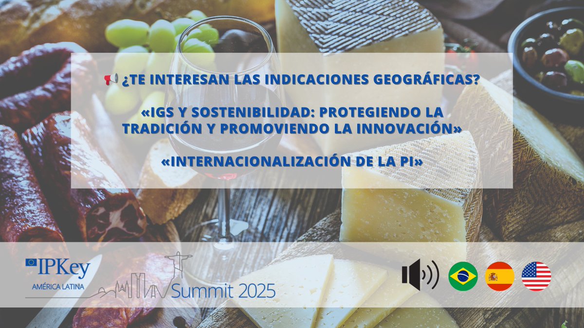 EUIPcooperation's tweet photo. La @EU_IPO implementa 2 proyectos de cooperación en PI en América Latina, IP Key América Latina y #ALINVESTVerdeDPI.
Mañana la EUIPO organiza el #IPKeyLA Summit en Río de Janeiro:
🗓 4 de febrero
⏰08h45-17h40 (hora🇧🇷)
💻 Formato: Online
🎧PT, ES y EN
👉https://t.co/qswDkVeHh5 https://t.co/hqkapNat2j