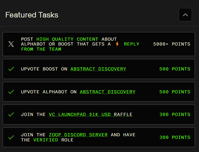 jiuzhu80's tweet photo. 🔥 Earn money by completing tasks on @alphabot ! 🔥

Are you ready to turn your time into rewards? 💰
Participate in tasks on Alphabot and accumulate points by completing simple actions!
✅ Easy
✅ Fast
✅ Profitable
👉 Enter and climb the leaderboard! 🚀
$BOOST #TaskRewards https://t.co/HiB9YOmdMD