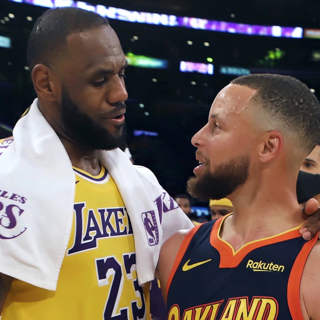 LegionHoops's tweet photo. BREAKING: The Warriors have contacted the Lakers regarding a trade for LeBron James, per @JakeLFischer https://t.co/FJo9EhhAgK