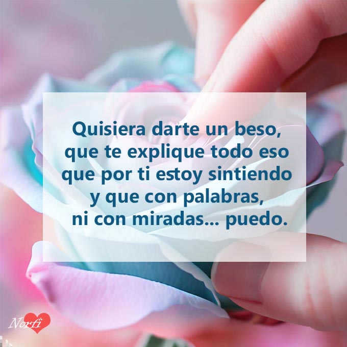 FrasesNorfiPC's tweet photo. No sé cómo decirte que te quiero, qué me haces falta, que eres mi tormento, no sé cómo decírtelo, pero sí sabría decírtelo con un beso…
#frasesdeamor
#notasdeamor https://t.co/oOPRf3b8Mk