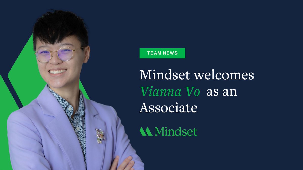 We’re thrilled to announce that Vianna (Vi) Vo is joining the Mindset team as an associate focusing on healthcare, retirement, and labor policy. Welcome, Vi! mindsetdc.com/who-we-are/vi-…