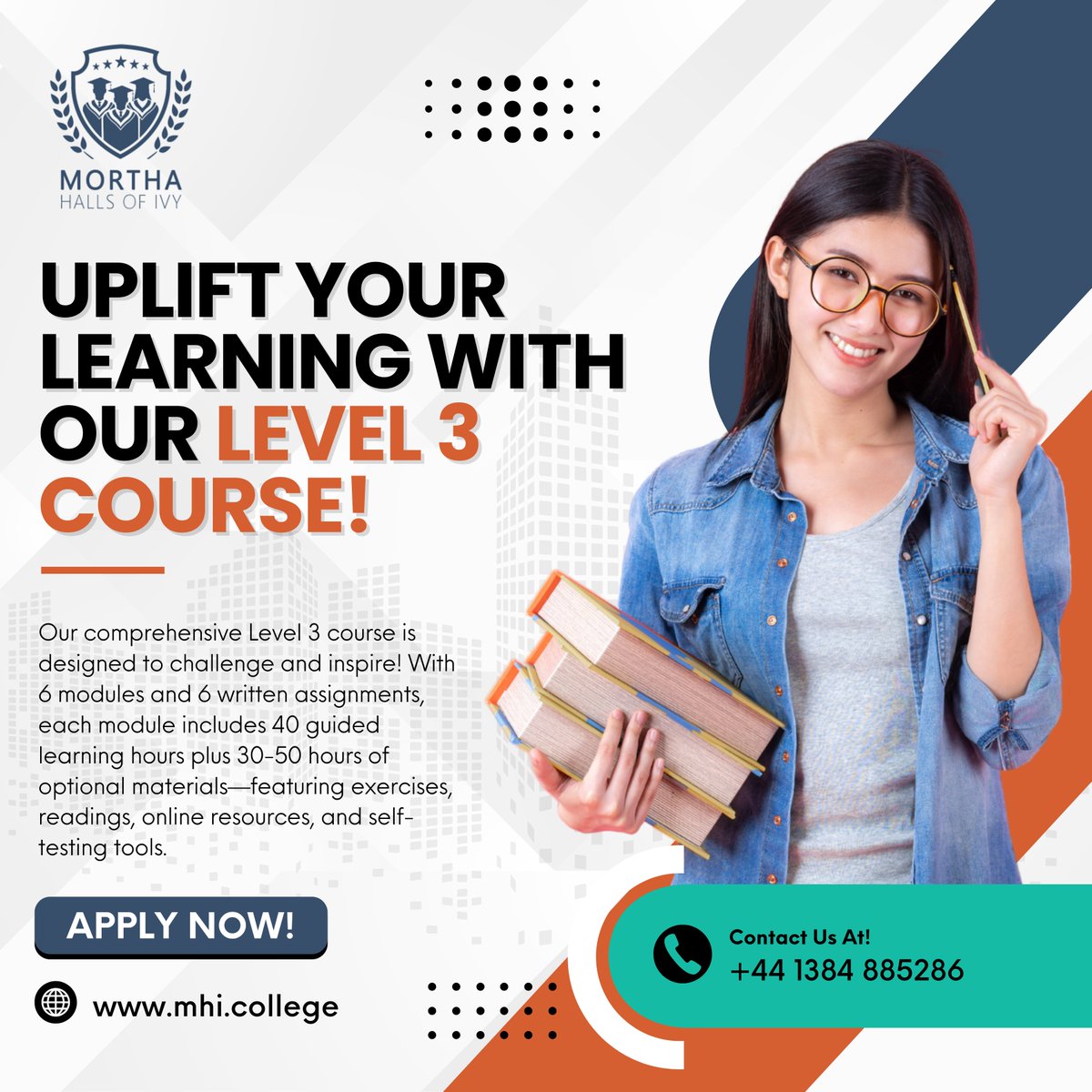 MorthaHalls's tweet photo. Our comprehensive Level 3 course is designed to challenge and inspire! With 6 modules and 6 written assignments, each module includes 40 guided learning hours plus 30-50 hours of optional materials—featuring exercises.
-
🌐https://t.co/HQpKojXg9H

#level3course #challengeyourself https://t.co/1xlM5Z5npO