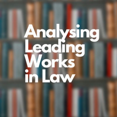I’m delighted to sign a contract with <a href="/RoutledgeLaw/">Routledge Law</a> to continue editing the <a href="/LeadingWorks/">Analysing Leading Works in Law</a> book series until 2030. Thanks to all those who have edited books and contributed chapters so far to a series that is fast becoming a valuable intellectual history of legal areas