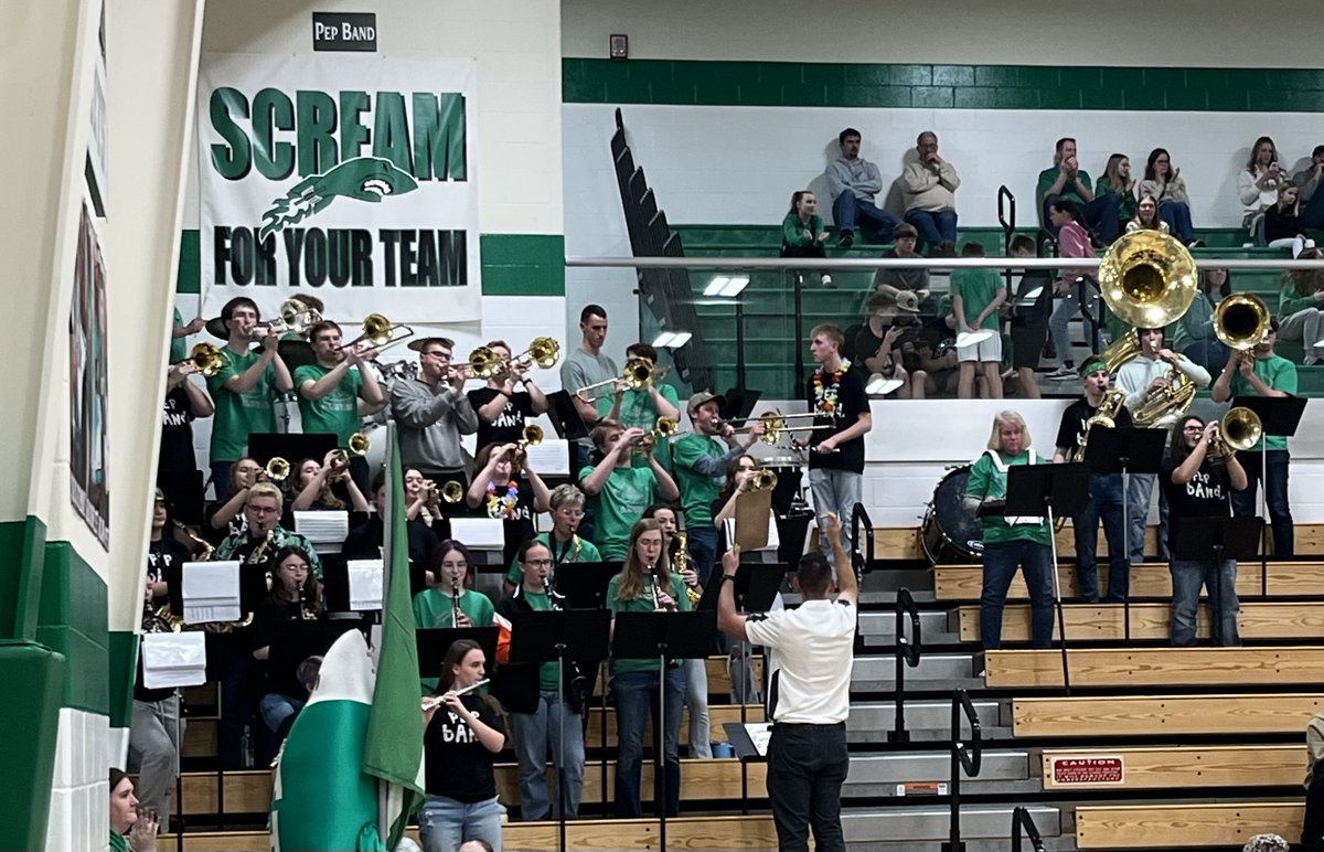 Special thank you to all Anna Alumni who joined and performed in the Anna Pep Band Saturday evening for the boys game against Miami East. This night included alumni members from 1961-2024!